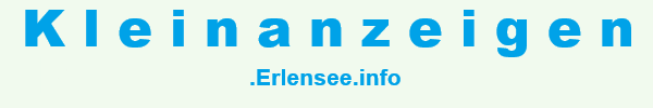 Kleinanzeigen Erlensee